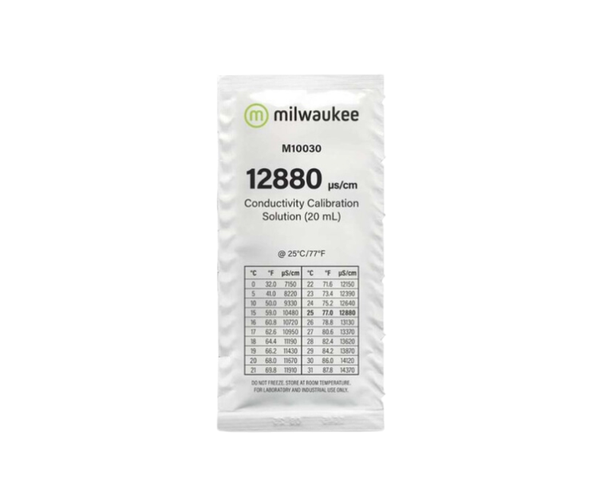 Milwaukee EC Standard 12880 &micro;S/cm 20ml pussi