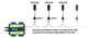 GrowBase Sovitin - RJ45-Y 3x female